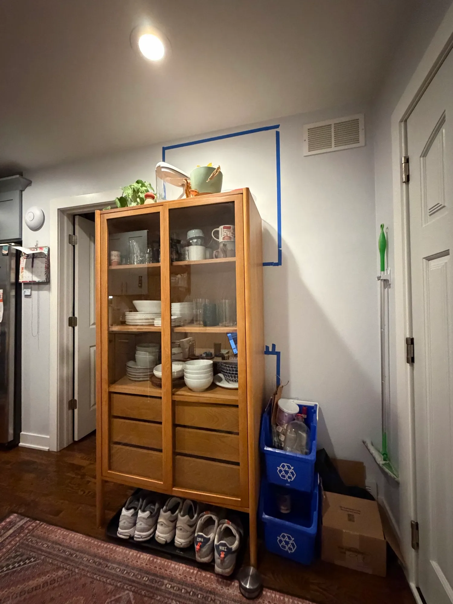 Building a coffee bar in the dead of winter — photograph